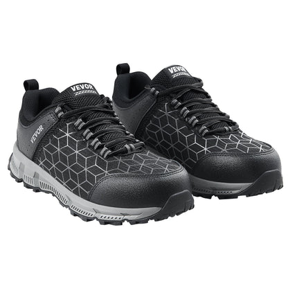 Steel Toe Shoes For Men US Size 11 Wide Athletic Work Shoe Sneakers Black