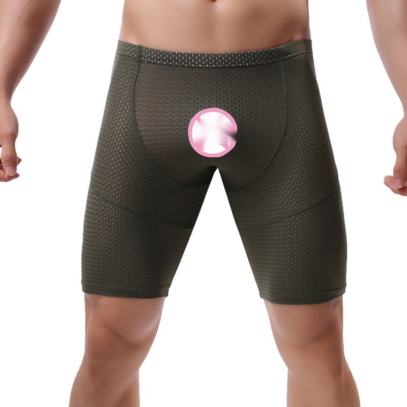 Summer Men's Breathable Mesh Style For Sports Boxers